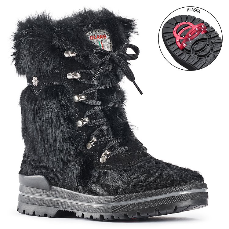 Bottes Hiver OLANG Fiore Black Femme | KXN-18973872