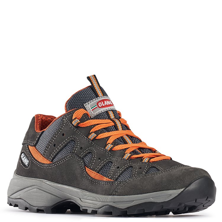 Chaussures De Randonnée OLANG ZENITH Anthracite/Orange Homme | OAL-06377939