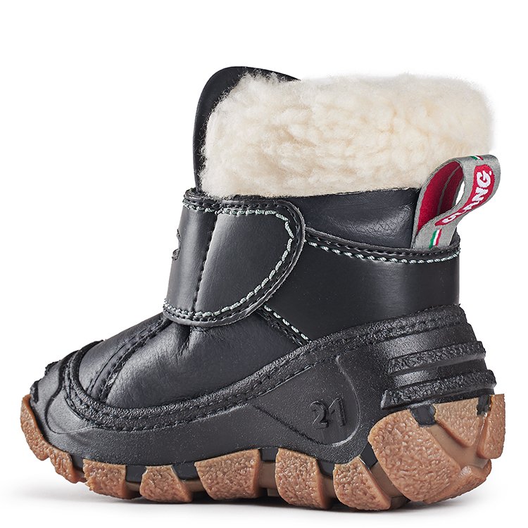 Bottes Hiver OLANG Cucciolo Black Bébé | OQE-75821345