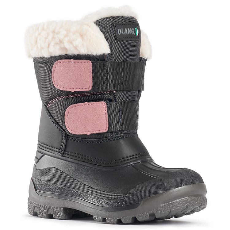 Bottes Hiver OLANG Lotus Anthracite/Rose Bébé | WBE-08437769