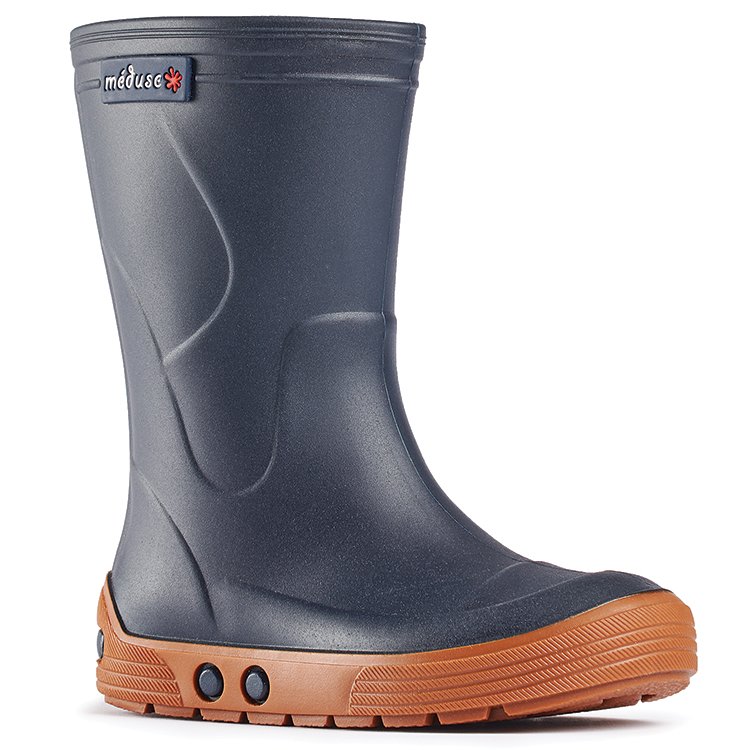 Bottes De Pluie MéDUSE AIRBUS Midnight Blue/Caramel Bébé | RFV-25992061